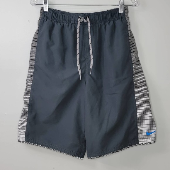 Nike Swim Nike Continuum Splice Volley Swim Trunks Black Medium